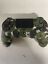 PS4: CONTROLLER - SONY - WIRELESS - GREEN CAMOUFLAGE (USED) - Click Image to Close